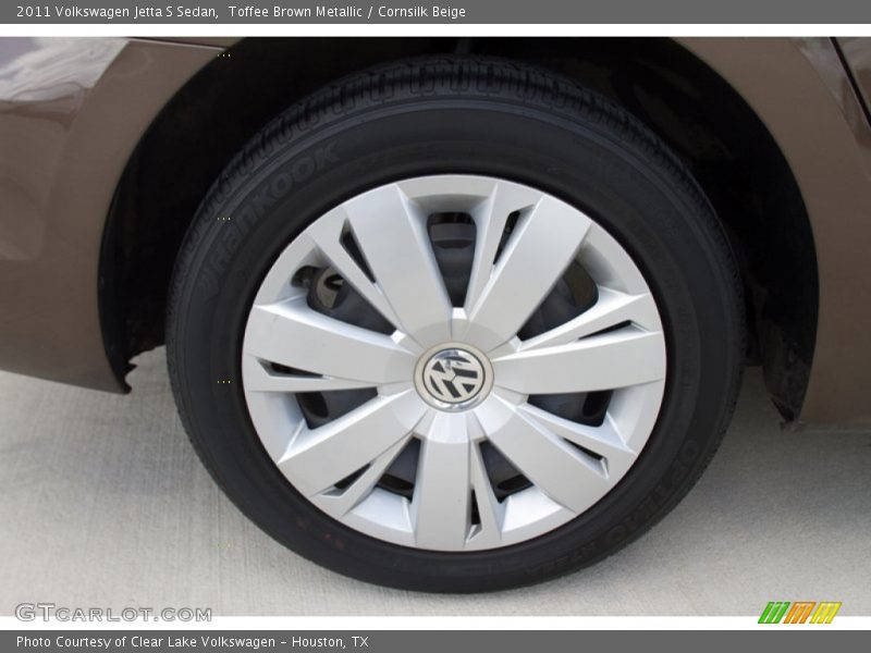 Toffee Brown Metallic / Cornsilk Beige 2011 Volkswagen Jetta S Sedan