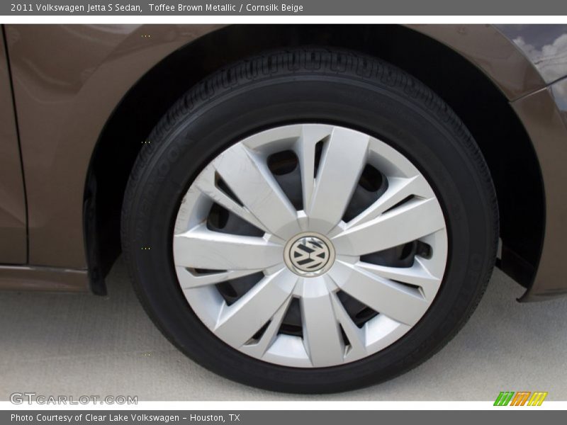 Toffee Brown Metallic / Cornsilk Beige 2011 Volkswagen Jetta S Sedan