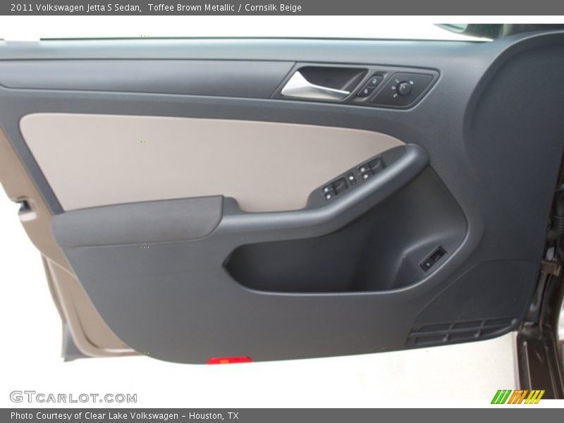 Toffee Brown Metallic / Cornsilk Beige 2011 Volkswagen Jetta S Sedan