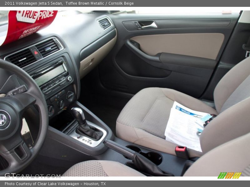 Toffee Brown Metallic / Cornsilk Beige 2011 Volkswagen Jetta S Sedan