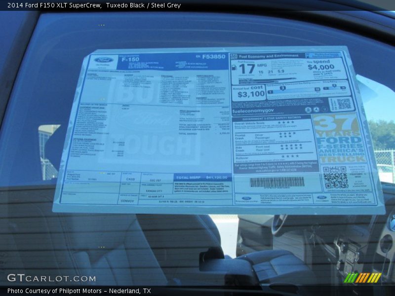 Tuxedo Black / Steel Grey 2014 Ford F150 XLT SuperCrew