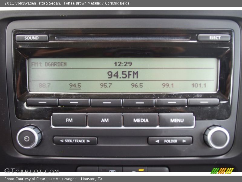 Toffee Brown Metallic / Cornsilk Beige 2011 Volkswagen Jetta S Sedan