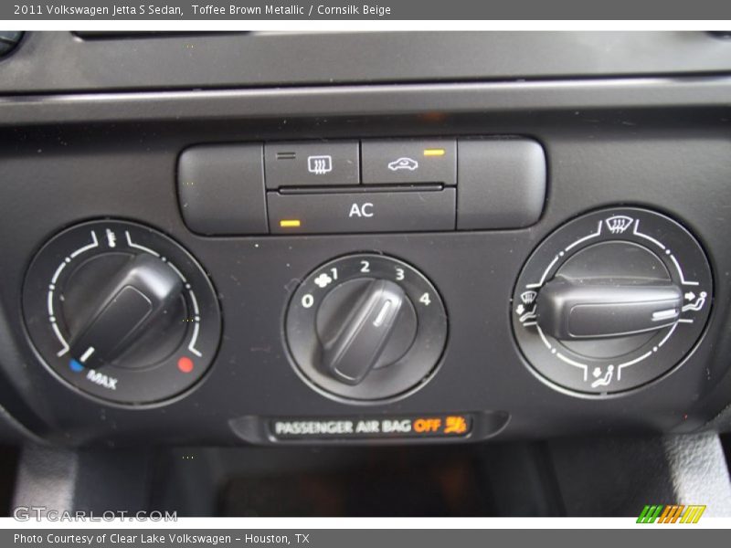 Toffee Brown Metallic / Cornsilk Beige 2011 Volkswagen Jetta S Sedan