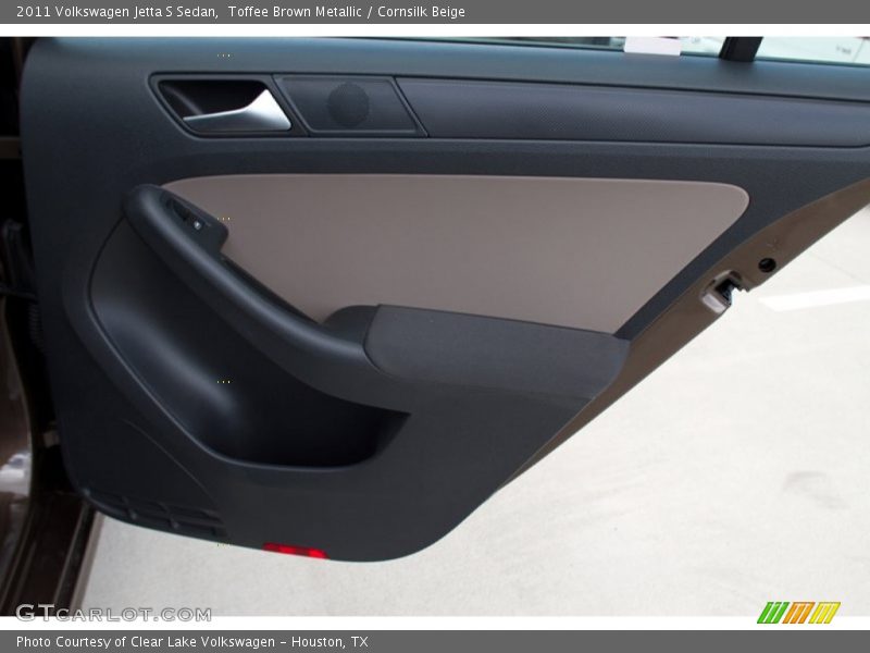 Toffee Brown Metallic / Cornsilk Beige 2011 Volkswagen Jetta S Sedan