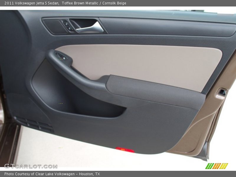 Toffee Brown Metallic / Cornsilk Beige 2011 Volkswagen Jetta S Sedan