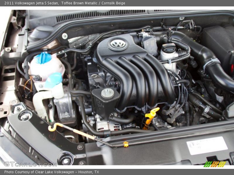 Toffee Brown Metallic / Cornsilk Beige 2011 Volkswagen Jetta S Sedan