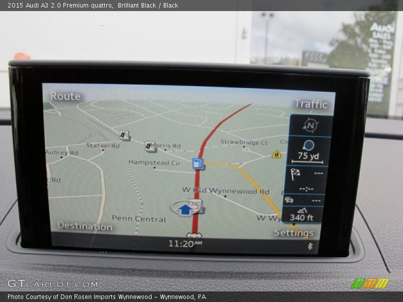 Brilliant Black / Black 2015 Audi A3 2.0 Premium quattro