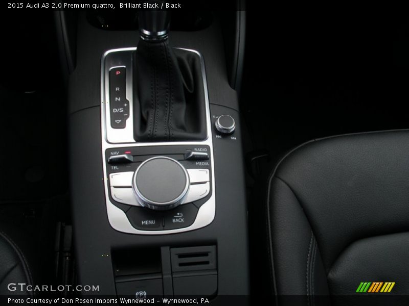 Brilliant Black / Black 2015 Audi A3 2.0 Premium quattro
