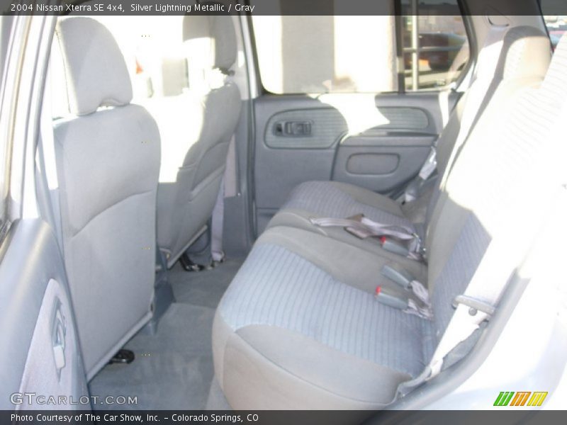 Silver Lightning Metallic / Gray 2004 Nissan Xterra SE 4x4