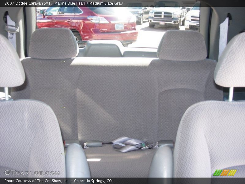 Marine Blue Pearl / Medium Slate Gray 2007 Dodge Caravan SXT