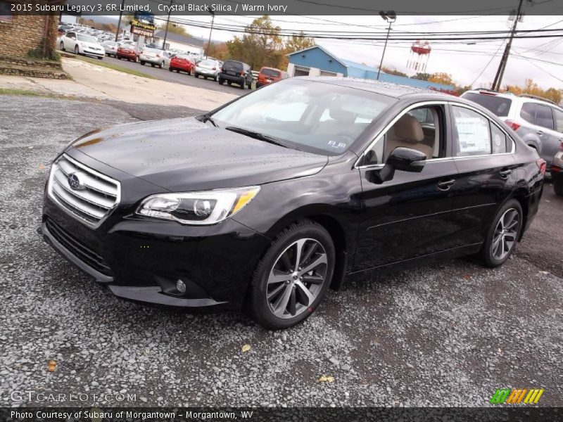 Crystal Black Silica / Warm Ivory 2015 Subaru Legacy 3.6R Limited