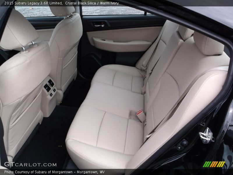 Crystal Black Silica / Warm Ivory 2015 Subaru Legacy 3.6R Limited