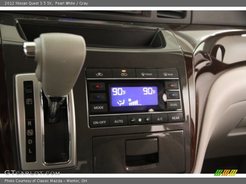 Pearl White / Gray 2012 Nissan Quest 3.5 SV