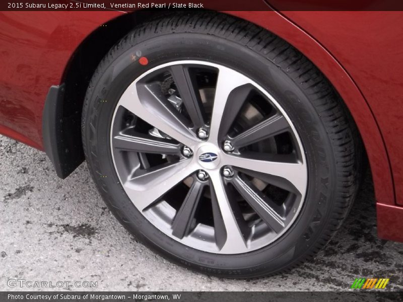 Venetian Red Pearl / Slate Black 2015 Subaru Legacy 2.5i Limited
