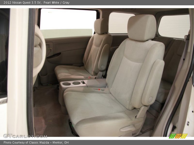 Pearl White / Gray 2012 Nissan Quest 3.5 SV