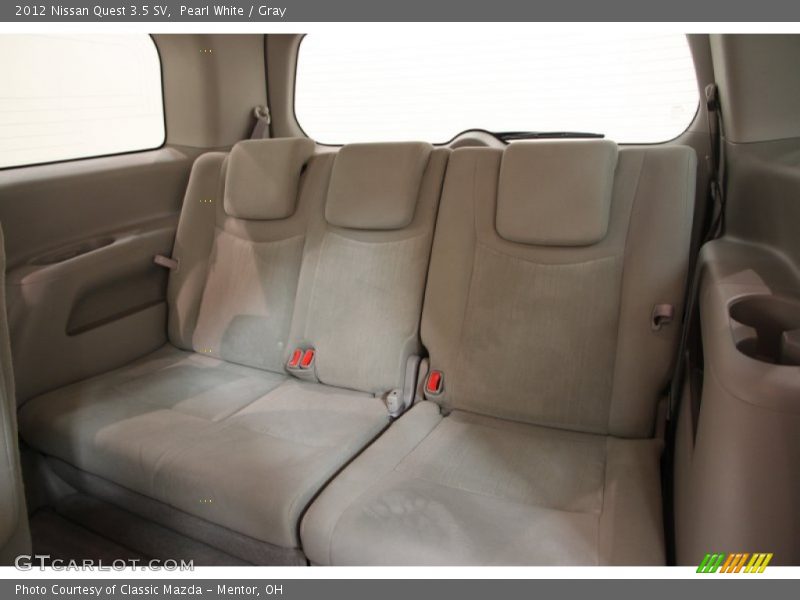 Pearl White / Gray 2012 Nissan Quest 3.5 SV