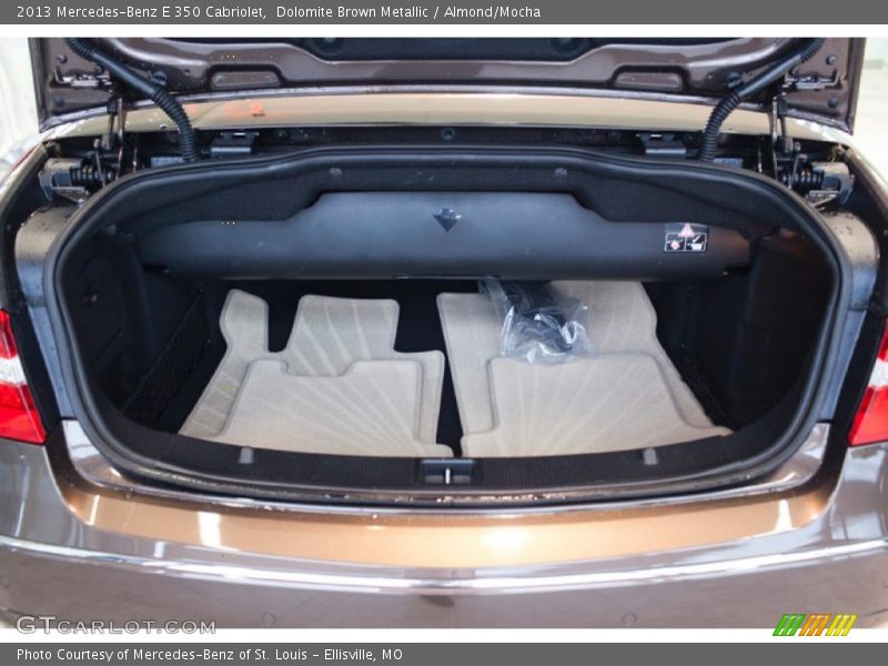 Dolomite Brown Metallic / Almond/Mocha 2013 Mercedes-Benz E 350 Cabriolet