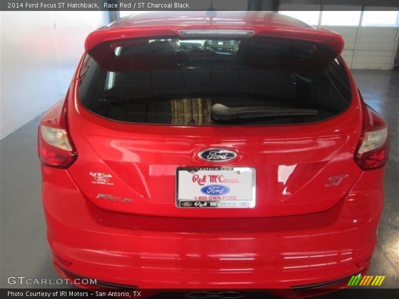 Race Red / ST Charcoal Black 2014 Ford Focus ST Hatchback