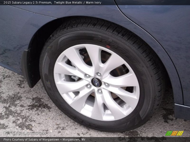 Twilight Blue Metallic / Warm Ivory 2015 Subaru Legacy 2.5i Premium