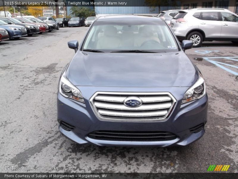 Twilight Blue Metallic / Warm Ivory 2015 Subaru Legacy 2.5i Premium