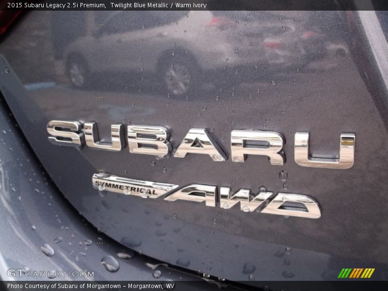 Twilight Blue Metallic / Warm Ivory 2015 Subaru Legacy 2.5i Premium