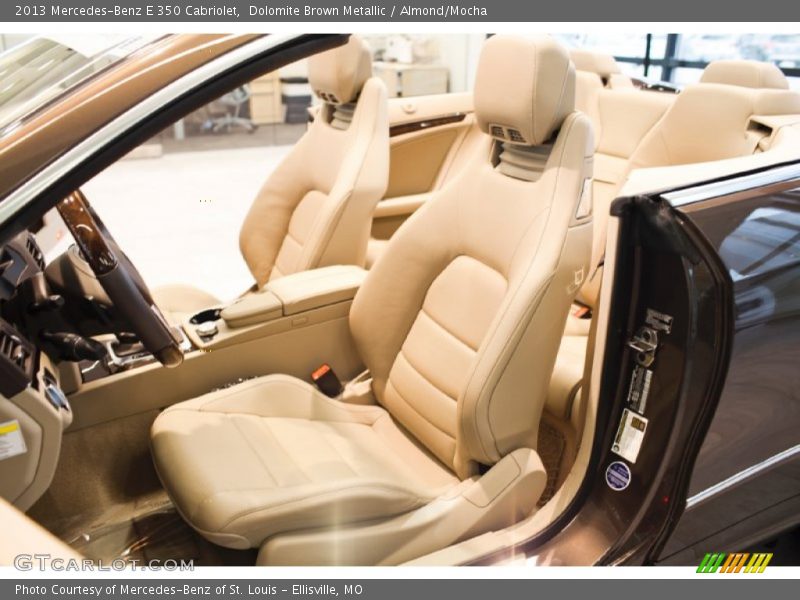 Dolomite Brown Metallic / Almond/Mocha 2013 Mercedes-Benz E 350 Cabriolet