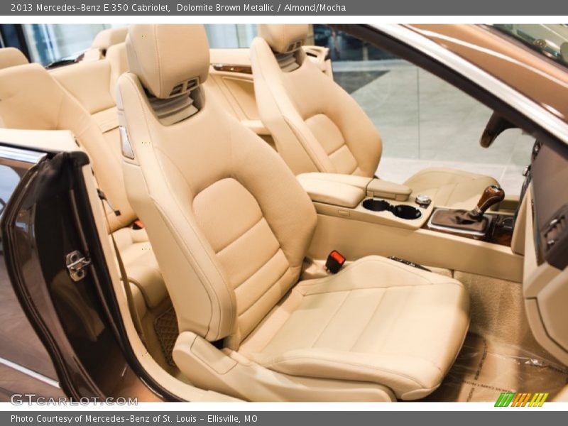 Dolomite Brown Metallic / Almond/Mocha 2013 Mercedes-Benz E 350 Cabriolet