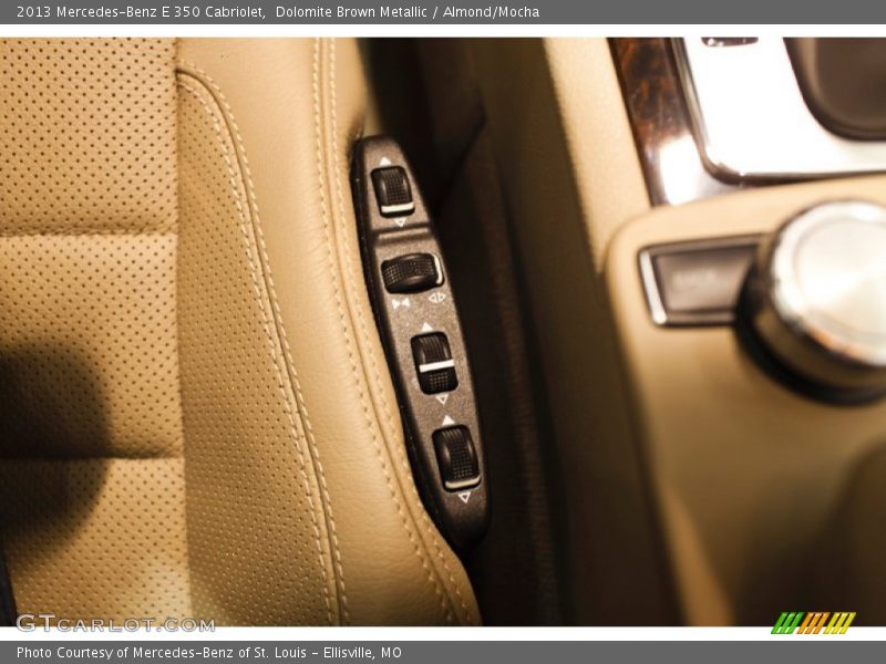 Dolomite Brown Metallic / Almond/Mocha 2013 Mercedes-Benz E 350 Cabriolet