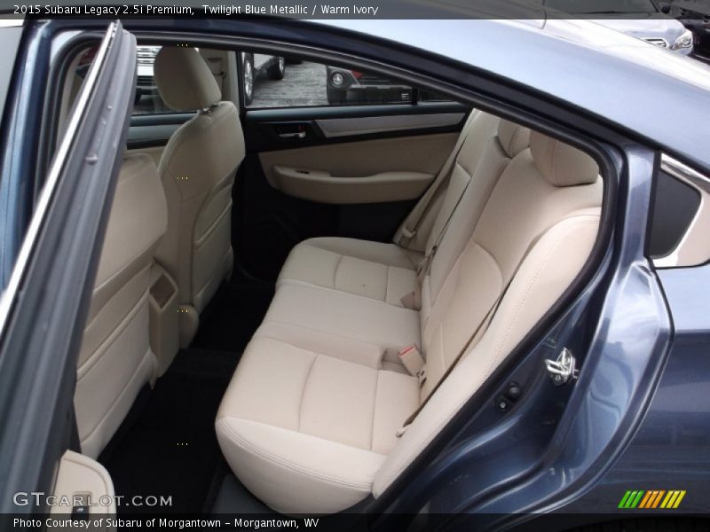 Twilight Blue Metallic / Warm Ivory 2015 Subaru Legacy 2.5i Premium