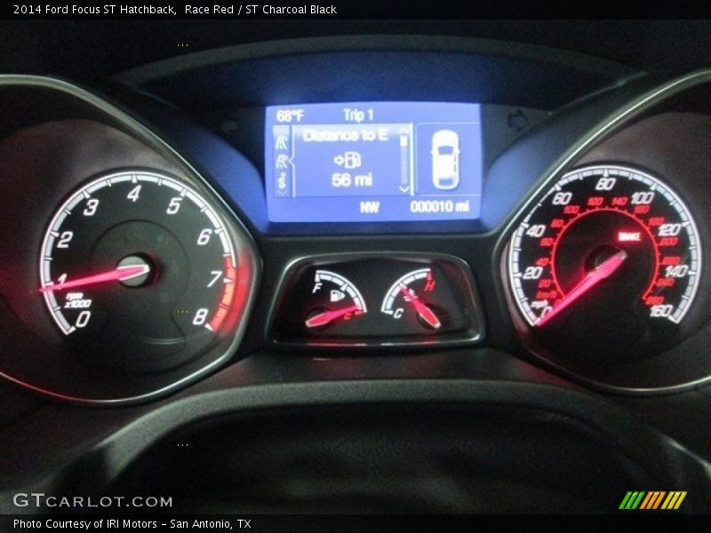 Race Red / ST Charcoal Black 2014 Ford Focus ST Hatchback