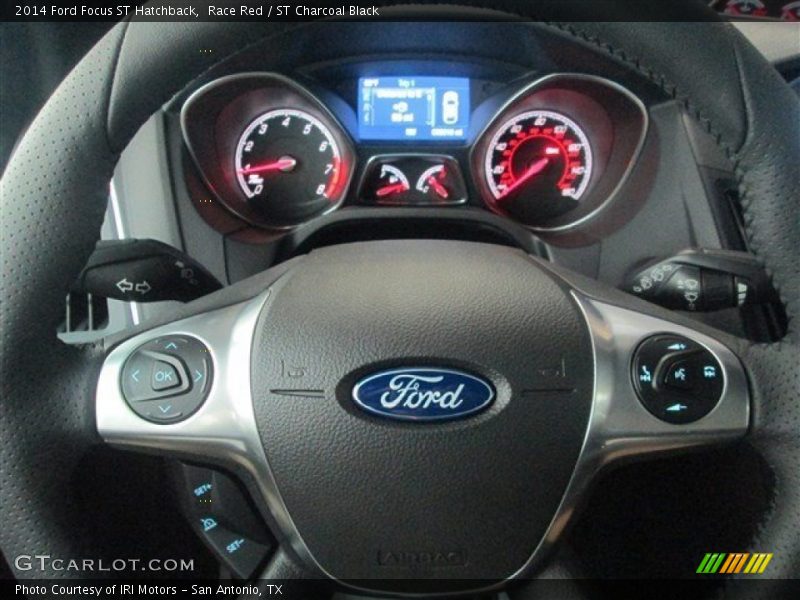 Race Red / ST Charcoal Black 2014 Ford Focus ST Hatchback