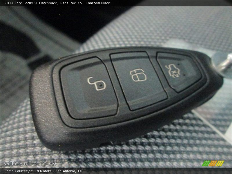 Race Red / ST Charcoal Black 2014 Ford Focus ST Hatchback