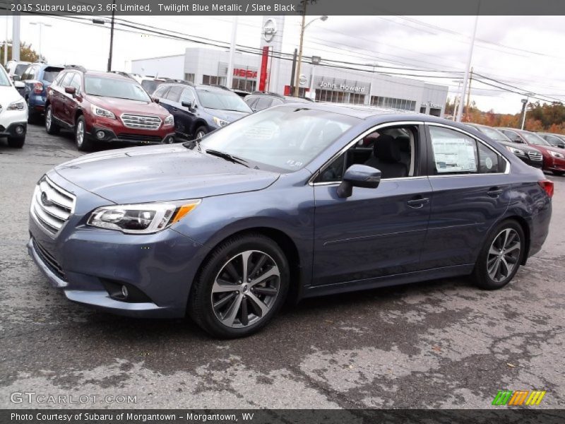 Twilight Blue Metallic / Slate Black 2015 Subaru Legacy 3.6R Limited