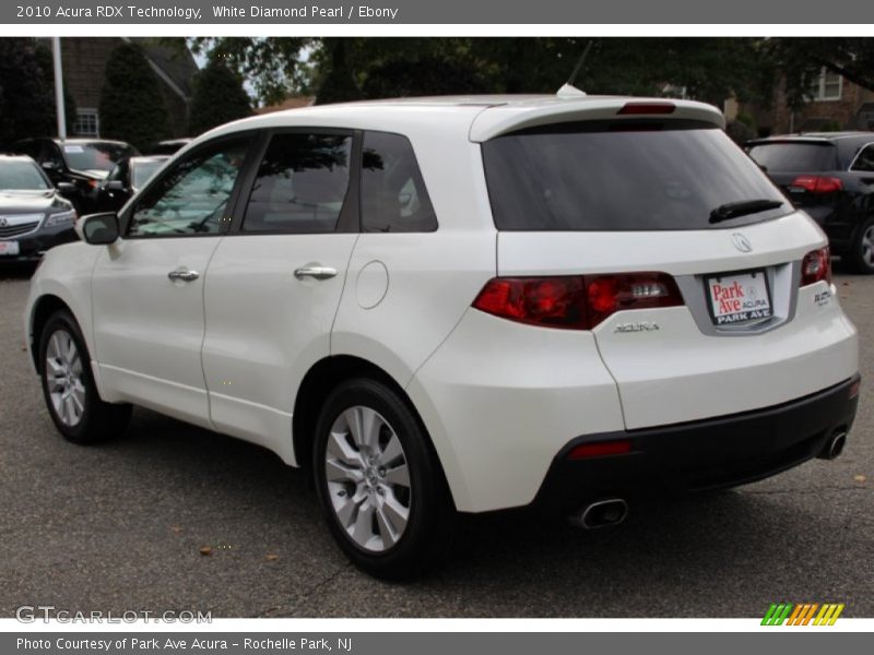 White Diamond Pearl / Ebony 2010 Acura RDX Technology