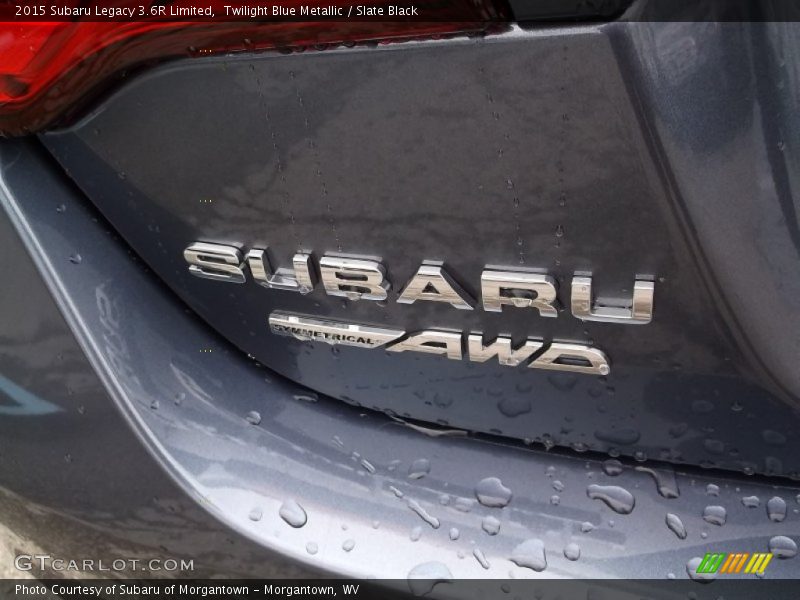 Twilight Blue Metallic / Slate Black 2015 Subaru Legacy 3.6R Limited