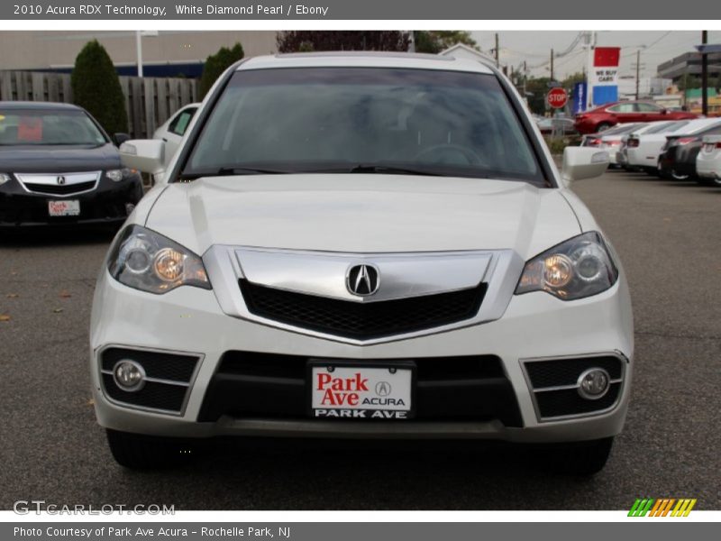 White Diamond Pearl / Ebony 2010 Acura RDX Technology