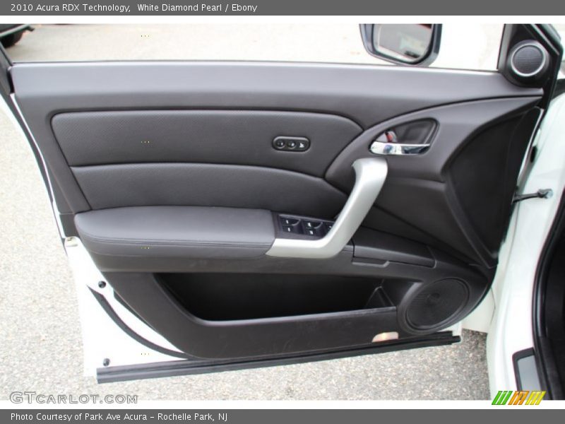 White Diamond Pearl / Ebony 2010 Acura RDX Technology