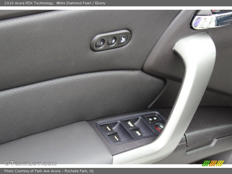 White Diamond Pearl / Ebony 2010 Acura RDX Technology