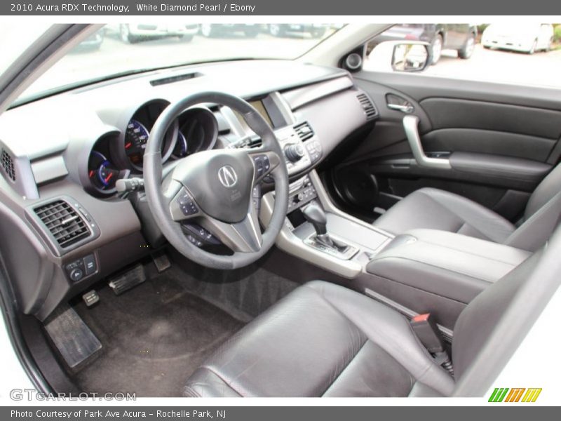  2010 RDX Technology Ebony Interior