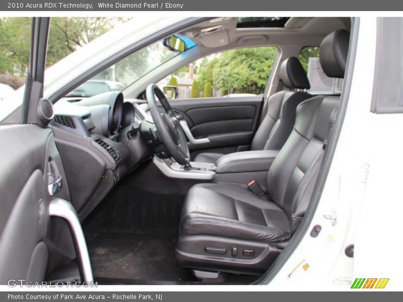 Front Seat of 2010 RDX Technology