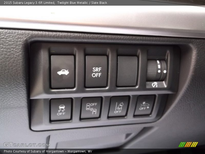 Twilight Blue Metallic / Slate Black 2015 Subaru Legacy 3.6R Limited