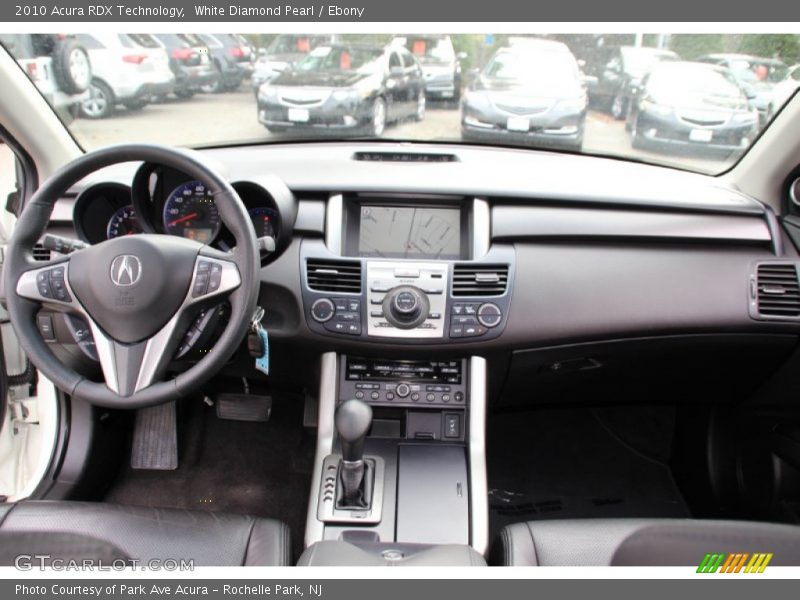 White Diamond Pearl / Ebony 2010 Acura RDX Technology