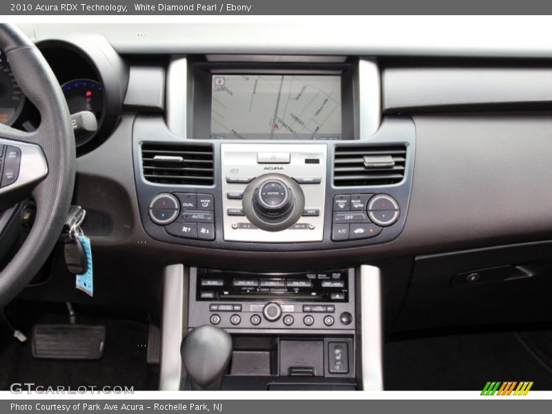 White Diamond Pearl / Ebony 2010 Acura RDX Technology