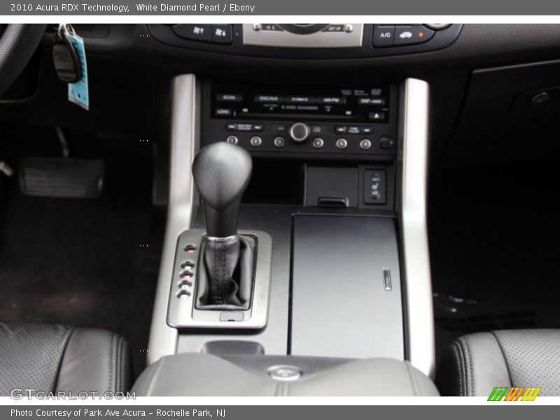 White Diamond Pearl / Ebony 2010 Acura RDX Technology