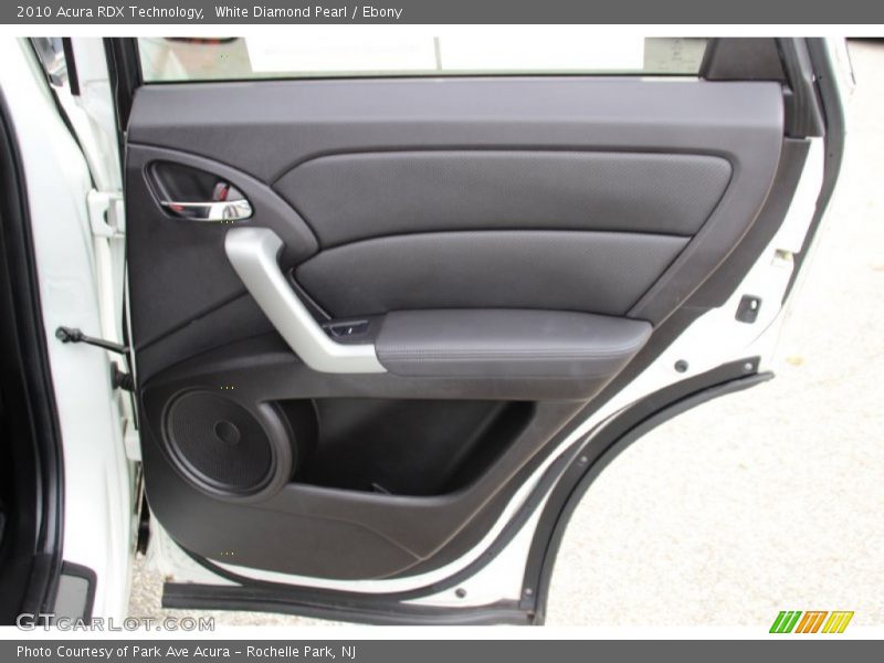 White Diamond Pearl / Ebony 2010 Acura RDX Technology