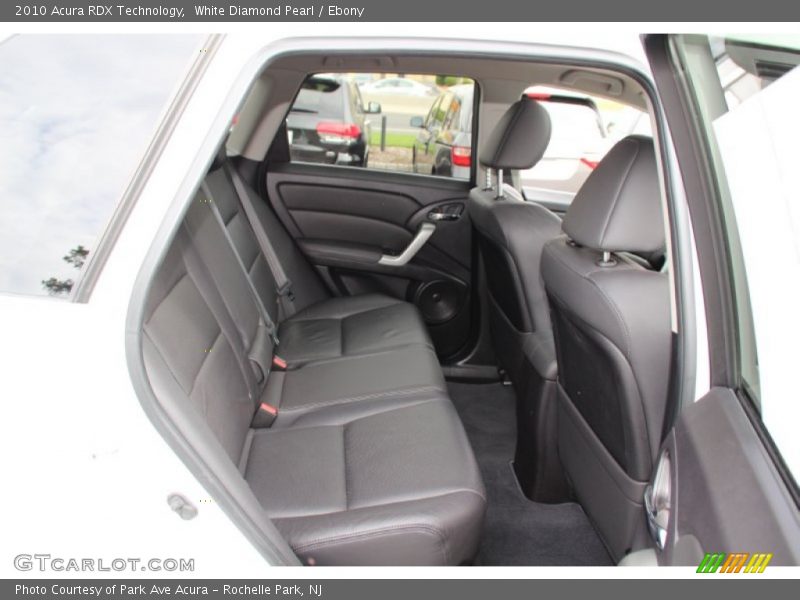 White Diamond Pearl / Ebony 2010 Acura RDX Technology