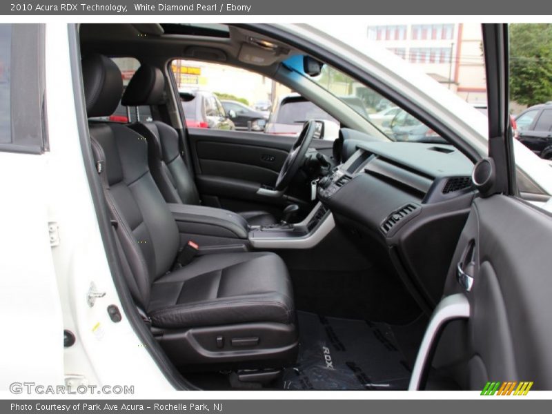 White Diamond Pearl / Ebony 2010 Acura RDX Technology
