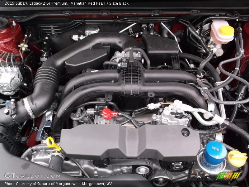 Venetian Red Pearl / Slate Black 2015 Subaru Legacy 2.5i Premium