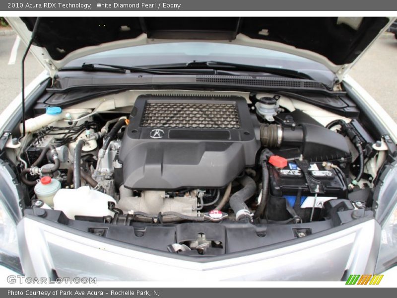 White Diamond Pearl / Ebony 2010 Acura RDX Technology