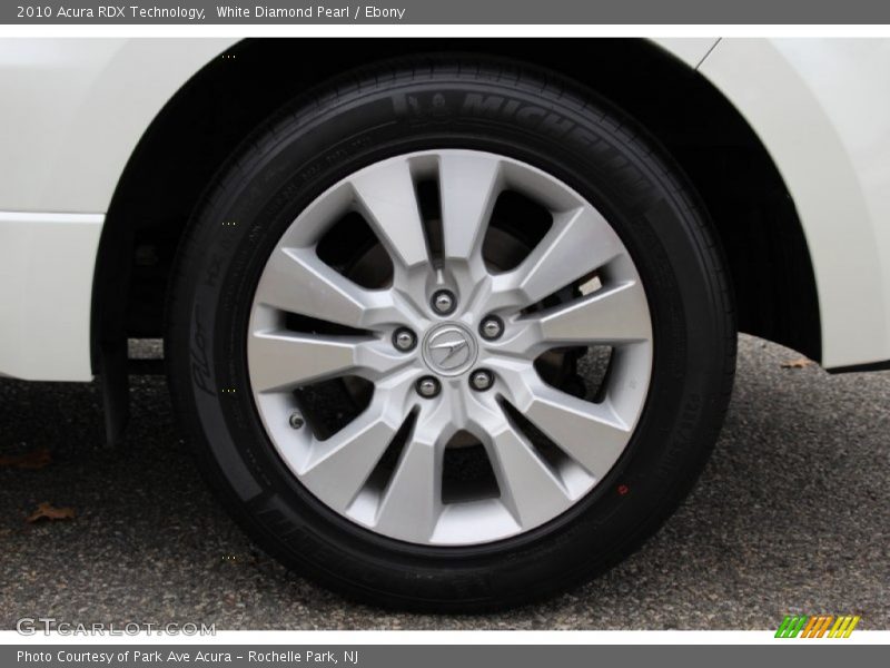 White Diamond Pearl / Ebony 2010 Acura RDX Technology